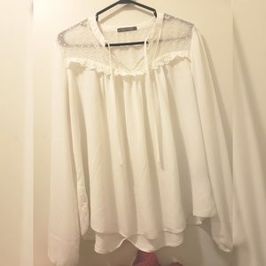 Classic white blouse for any occasion